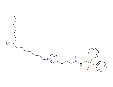 1-[3-[[(diphenylphosphinyl)acetyl]amino]propyl]-3-tetradecyl-1H-imidazol-3-ium bromide