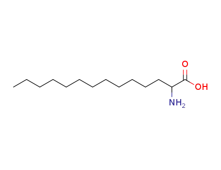 Molecular Structure of 7145-63-3 (2-aminotetradecanoic acid)