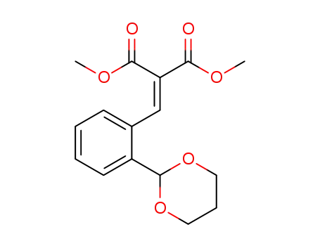 2-(2-[1,3]dioxan-2-ylbenzylidene)malonic acid dimethyl ester