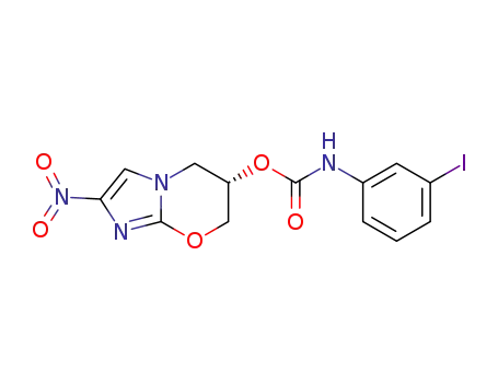 (6S)-2-nitro-6,7-dihydro-5H-imidazo[2,1-b][1,3]oxazin-6-yl (3-iodophenyl)carbamate