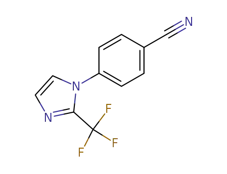 Benzonitrile, 4-[2-(trifluoromethyl)-1H-imidazol-1-yl]-