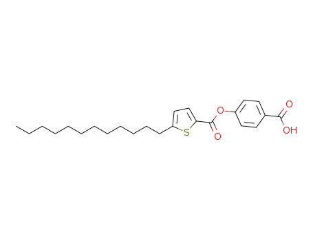 4-(5-dodecylthiophene-2-carbonyloxy)benzoic acid