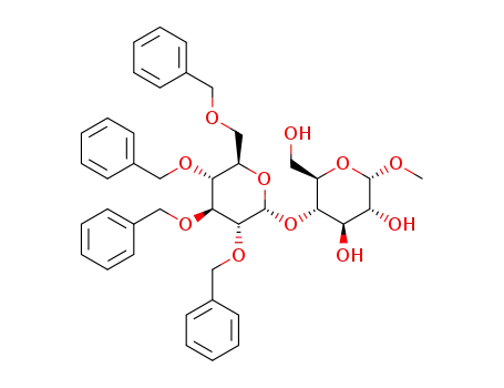 methyl 4-O-(2',3',4',6'-tetra-O-benzyl-α-D-glucopyranosyl)-α-D-glucopyranoside
