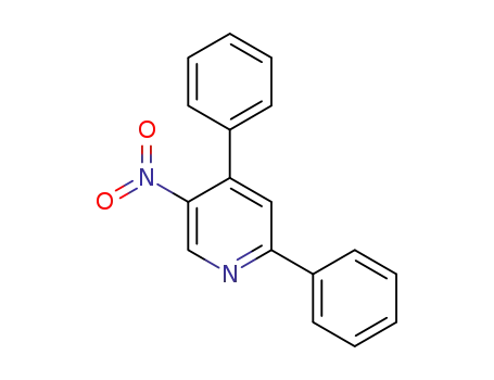 Molecular Structure of 1335110-50-3 (5-nitro-2,4-diphenylpyridine)