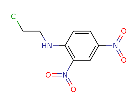 Benzenamine,N-(2-chloroethyl)-2,4-dinitro- cas  16830-65-2