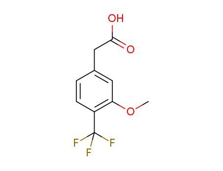 3-Methoxy-4-(trifluoromethyl)benzeneacetic acid