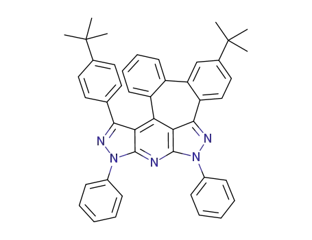 9-(tert-butyl)-1-[4-(tert-butyl)phenyl]-3,5-dihydro-3,5-diphenyl-2,3,4,5,6-pentaazadibenzo[4,5:6,7]cyclohepta[1,2,3-cd]s-indacene