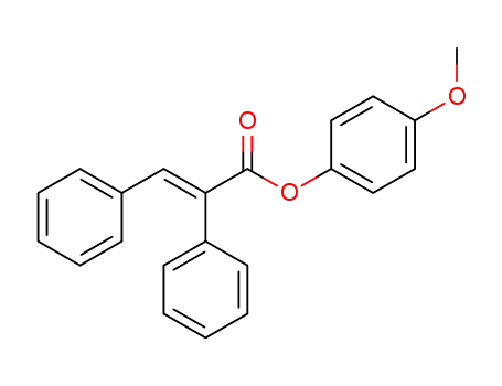 (E)-4-methoxyphenyl 2,3-diphenyl acrylate