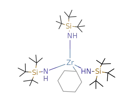 ((C(CH<sub>3</sub>)3)3SiNH)3ZrC<sub>6</sub>H<sub>11</sub>