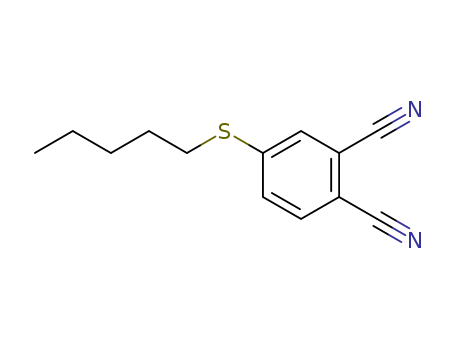 1,2-Benzenedicarbonitrile, 4-(pentylthio)-