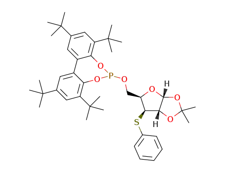 Molecular Structure of 1332508-19-6 (C<sub>42</sub>H<sub>57</sub>O<sub>6</sub>PS)