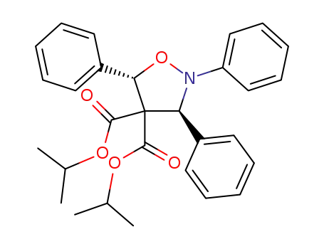 di-iso-propyl 2,3,5-triphenyl-4,4-isoxazolidine-dicarboxylate