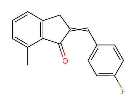 2-(4-fluorobenzylidene)-7-methylindan-1-one