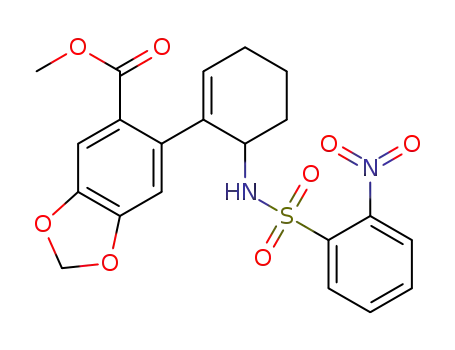 C<sub>21</sub>H<sub>20</sub>N<sub>2</sub>O<sub>8</sub>S