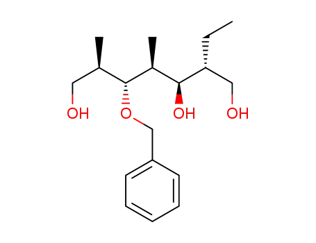 (2R,3R,4S,5R,6R)-5-(benzyloxy)-2-ethyl-4,6-dimethylheptane-1,3,7-triol
