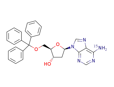 [6-<sup>(15)</sup>N]-5'-O-trityl-2'-deoxyadenosine