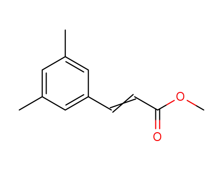 Molecular Structure of 86761-30-0 (2-Propenoic acid, 3-(3,5-dimethylphenyl)-, methyl ester)