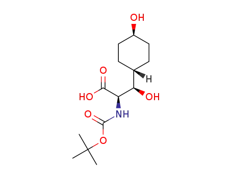 (2R,3R)-2-(t-butoxycarbonylamino)-3-hydroxy-3-(4-hydroxycyclohexyl)propanoic acid