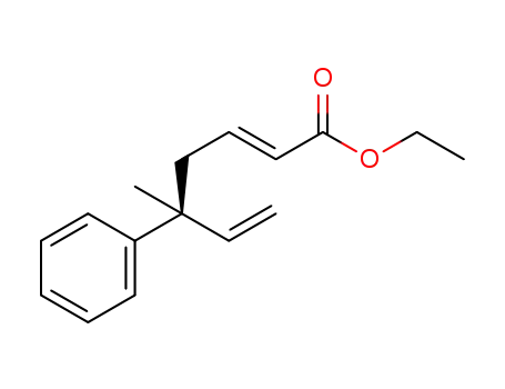 ethyl (S,E)-5-methyl-5-phenylhepta-2,6-dienoate