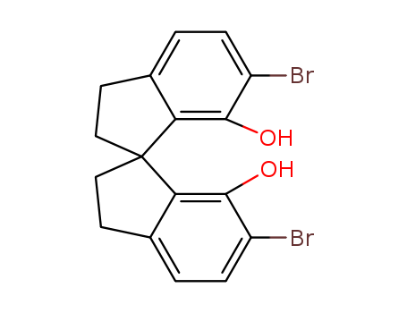 (S)-6,6'-Dibromo-2,2',3,3'-tetrahydro-1,1'-spirobi[1H-indene]-7,7'-diol,99%e.e.