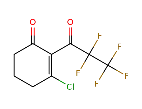3-chloro-2-(2,2,3,3,3-pentafluoropropanoyl)cyclohex-2-en-1-one
