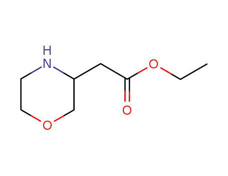 Morpholin-3-ylacetic acid ethyl ester