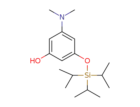 3-(dimethylamino)-5-[(triisopropylsilyl)oxy]phenol