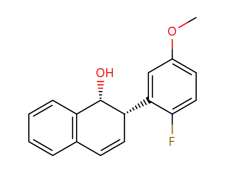 (1R,2S)-2-(2-fluoro-5-methoxyphenyl)-1,2-dihydronaphthalen-1-ol