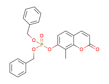 dibenzyl 8-methyl-2-oxo-2H-chromen-7-yl phosphate