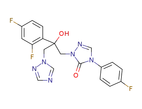 1-(2-(2,4-difluorophenyl)-2-hydroxy-3-(1H-1,2,4-triazol-1-yl)propyl)-4-(4-fluorophenyl)-1H-1,2,4-triazol-5(4H)-one