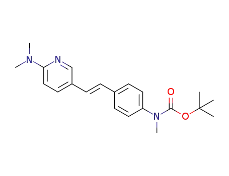 tert-butyl (4-{(E)-2-[6-(dimethylamino)pyridin-3-yl]vinyl}phenyl)methylcarbamate