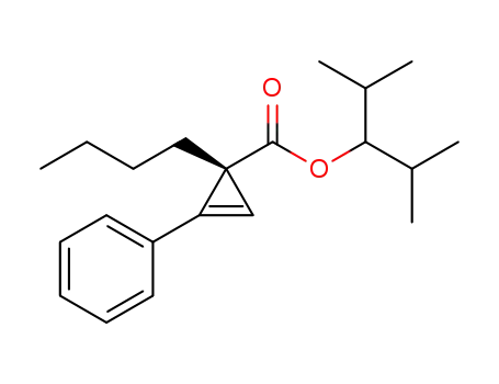(R)-(2,4-dimethyl-3-pentyl) 2-phenyl-1-butylcycloprop-2-ene-1-carboxylate