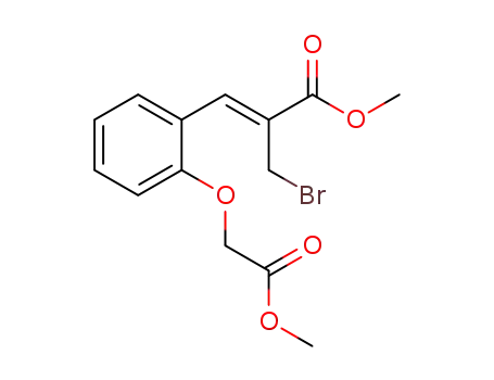 (Z)-methyl 2-bromomethyl-3-[2-(carbomethoxymethyloxy)phenyl]propenoate