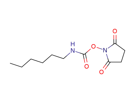 Molecular Structure of 88692-22-2 (2,5-Pyrrolidinedione, 1-[[(hexylamino)carbonyl]oxy]-)