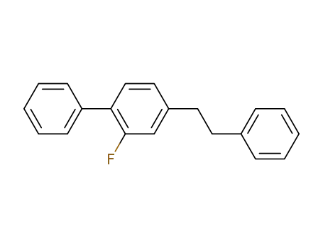 Molecular Structure of 1361022-83-4 (2-fluoro-4-phenethylbiphenyl)