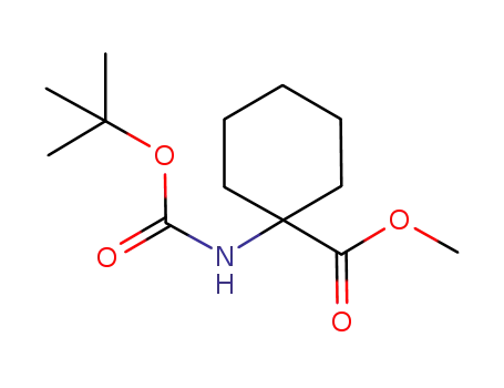 methyl 1-((t-butoxycarbonyl)amino)cyclohexane-1-carboxylate