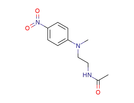 Molecular Structure of 1262142-15-3 (N-(2-(methyl(4-nitrophenyl)amino)ethyl)acetamide)
