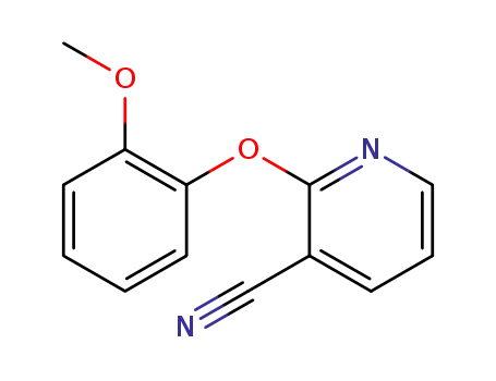 3-cyano-2-(2-methoxyphenoxy)pyridine