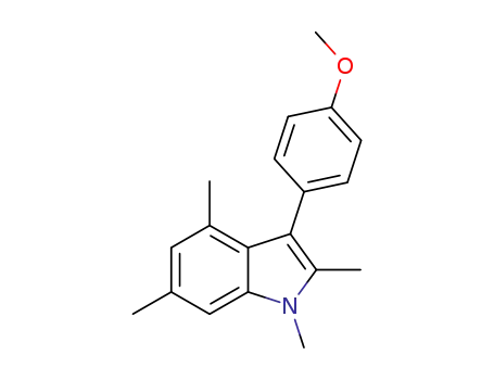 3-(4-methoxyphenyl)-1,2,4,6-tetramethylindole