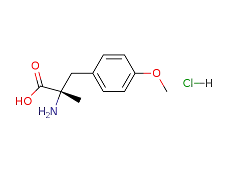 Molecular Structure of 35026-10-9 (L-3-(p-Methoxyphenyl)-2-Methylalanine)