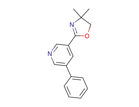 5-phenyl-3-(4,5-dihydro-4,4-dimethyl-2-oxazolyl)pyridine