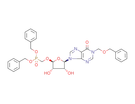 Molecular Structure of 1232003-54-1 (C<sub>32</sub>H<sub>33</sub>N<sub>4</sub>O<sub>9</sub>P)