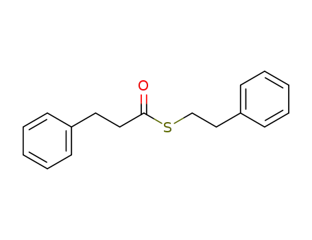 3-phenylthiopropionic acid S-2-phenylethyl ester