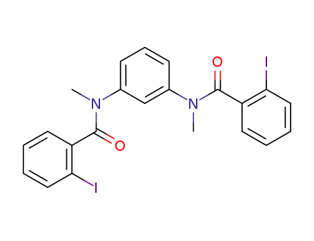C<sub>22</sub>H<sub>18</sub>I<sub>2</sub>N<sub>2</sub>O<sub>2</sub>