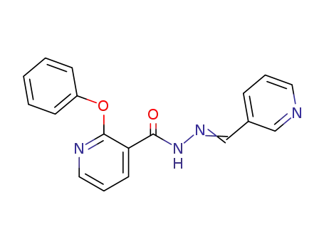 2-phenoxy-N'-(pyridin-3-ylmethylidene)nicotinic acid hydrazide