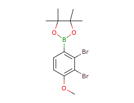 2-(2,3-dibromo-4-methoxyphenyl)-4,4,5,5-tetramethyl-1,3,2-dioxaborolane