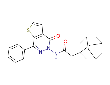 2-(1-adamantyl)-N-(4-oxo-7-phenylthieno[2,3-d]pyridazin-5(4H)-yl)acetamide