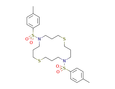N,N'-bistosyl-5,13-diaza-1,9-dithiacyclohexadecane