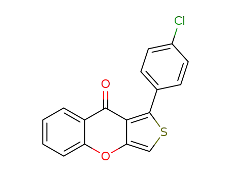 1-(4-chlorophenyl)-9H-thieno[3,4-b]chromen-9-one