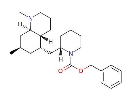 (2S)-2-[(4aR,5S,7R,8aR)-1,7-dimethyl-1,2,3,4,4a,5,6,7,8,8a-decahydroquinolin-5-yl]methyl-1-[(benzyloxy)carbonyl]piperidine